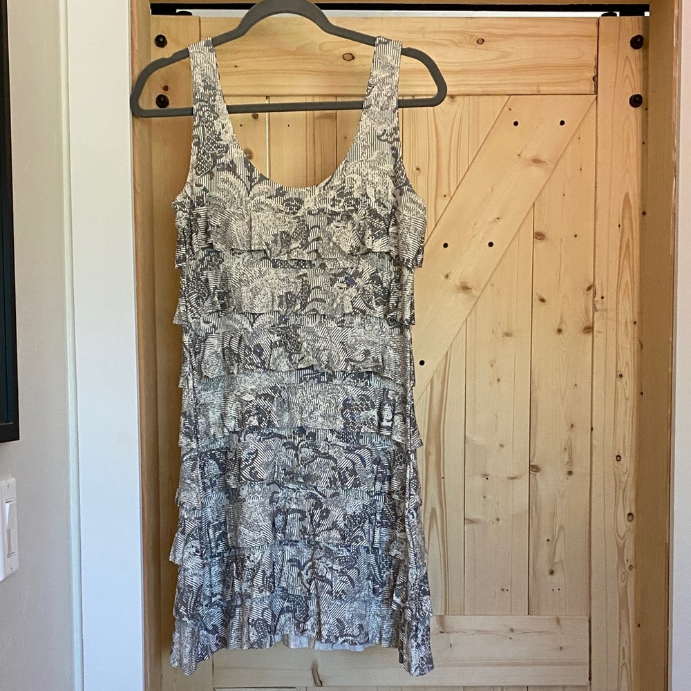 Isle Black and White Cha-cha Dress